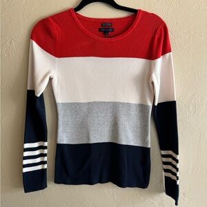 Vintage TH Striped Sweater